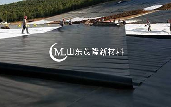 《引江济淮C001标工区》土工膜、塑料盲沟施工